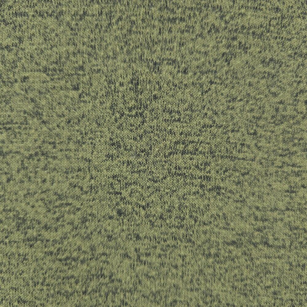 Old Navy Luxe Essential Basic Tee Olive Green Speckeled Stretchy Rounded Hem M - Picture 9 of 9